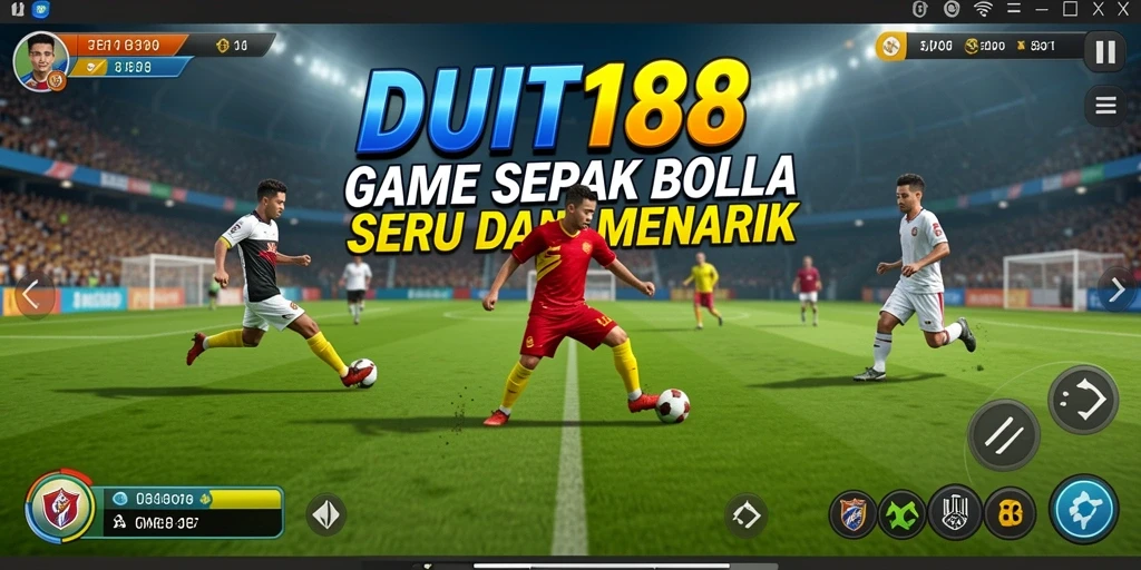 Tampilan gameplay realistis dari DUIT188 yang memukau.