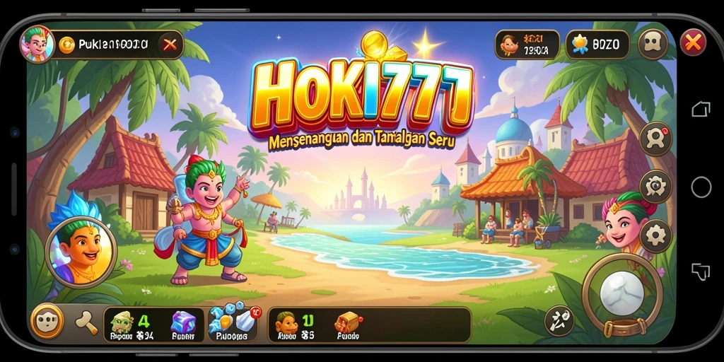 Screenshot HOKI777 menampilkan gameplay menarik dan colorful.