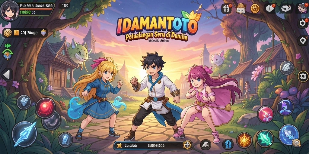 Gameplay seru dan menarik dari IDAMANTOTO.