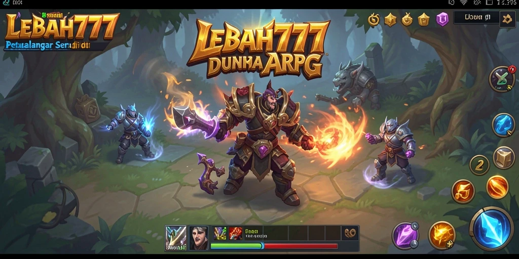 Screenshot gameplay LEBAH777 dengan aksi petualangan seru.