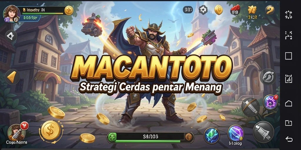 Tampilan gameplay mendebarkan dari <strong>MACANTOTO</strong> dalam aksi strategi.