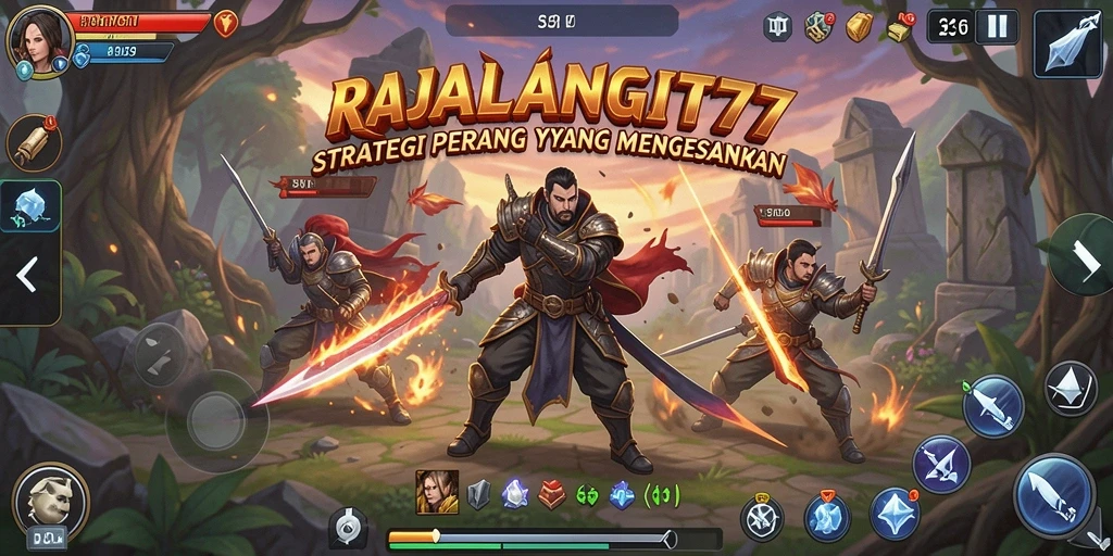 Tampilan gameplay RAJALANGIT77 yang menarik dan mendebarkan.