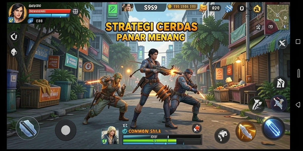 Tampilan gameplay menarik dari S9S9 dengan strategi mendalam.